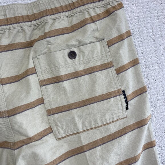 NWT Vissla Board Shorts Mens XL Mixer 17.5 Lined Tan Elastic Waist Beach Surf - Picture 12 of 12